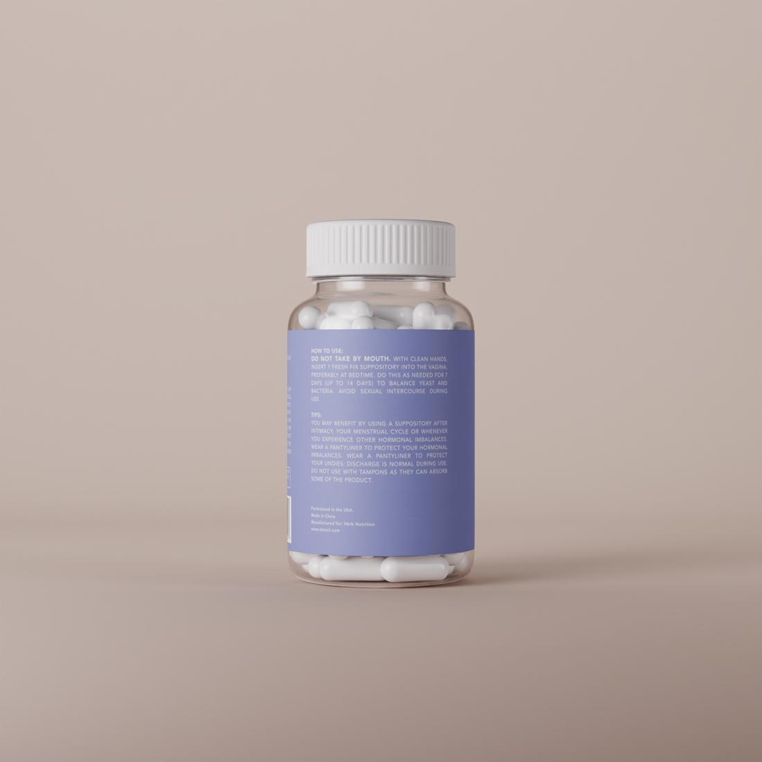 Fresh Fix – Boric Acid Vaginal Suppositories